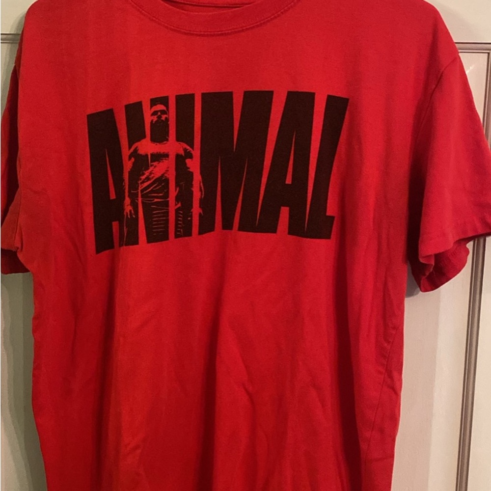 Animal Red Graphic Men's Tee